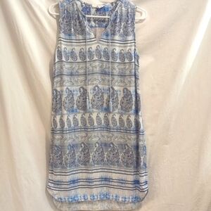 BeachLunchLounge | Sleeveless Dress or Cover-Up Coastal Beach Bohemian | XS